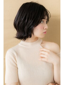 カバーヘア ブリス 大宮西口(COVER HAIR bliss) ナチュラルモードダークアッシュウルフボブY大宮20代30代40代