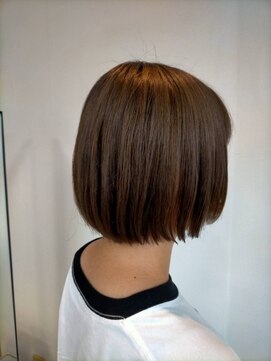 ヘアアンドメイク アール(hair＆make R) 内巻きアゴボブ