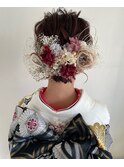 成人式ヘアセット
