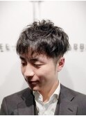 カジュアルツーブロックスタイル