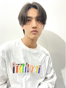 バイフィフス 原宿/表参道(by fifth) センターパート/ニュアンスパーマ/ウルフ