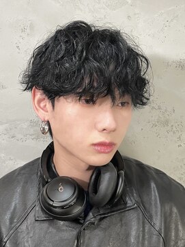 ノラ ヘアーサロン(NORA HAIR SALON) アンニュイな色気あるウェーブパーマ【韓国シャドウパーマ】