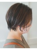簡単ショートボブ