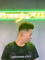 グリーディーフォックス 三軒茶屋(GreedyFOX)&nbsp;波巻き/マッシュパーマ/ウルフ/ハイライト<理容室>三軒茶屋