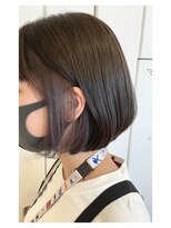 シーバイリリア(siie by LILIA)&nbsp;ミニボブ×インナーカラーラベンダー