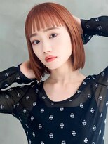 ソヨン 仙台落合店(SOYON)&nbsp;オレンジぱつんボブ