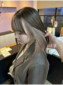透明感インナーミルクティー