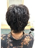 波巻きパーマ/府中/夜間