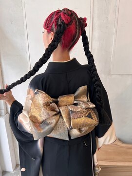 カシェ ホリエ(CACHE HORIE) デザインカラー / ヘアセット / アレンジ