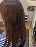 オーガニックカラー全体＋トリートメント＋炭酸スパ　￥7400
