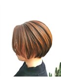 丸みショート