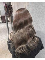 ニフティ(NIFTY)&nbsp;グレージュ×ハイライト