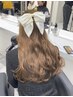 【初カラーの方はこちら】ケアブリーチによるダブルカラー+炭酸泉spa【15400