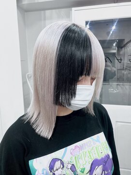 ゲーム 渋谷店(GAME) 真っ二つブラックホワイト