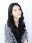 美髪ロングウェーブくびれヘア