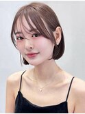 ボブ / ミニボブ / 顔まわり