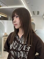 ネモネ バイ ミリー 梅田茶屋町(nemone by milly)&nbsp;韓国レイヤー×マロンベージュ