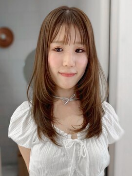 マッシュ 天王寺あべの(MASHU) 【天王寺/阿倍野】韓国風ロングレイヤー×透け艶カラー