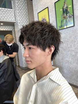 ステレオ ヘアデザイン 安城店(STEREO HAIR DESIGN) スパイキーショート×ソフトツイストパーマ［9月］