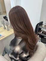 ピヨン 心斎橋(piLLon)&nbsp;ブラウンベージュ/ピンクブラウン/ブリーチなしカラー