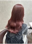ミディアムヘア/暗めカラー/デザインカラー/グランマッシュ