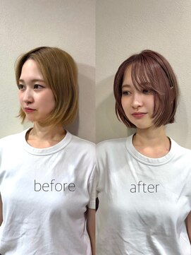 フィー 北千住店(fee) 【小野寺style】10代20代30代◎垢抜け♪レイヤーボブ/ロブ