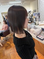 ヘアーメイク グロー(hair make grow)&nbsp;切りっぱなしボブ/ヘイリーボブ