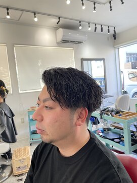 キューカンバー(CUCUMBER) メンズ【ツイストスパイラルパーマ】