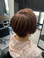 ルシック(LE CHIC) ショートススタイル/髪質改善/白髪ぼかし/チェリーレッド