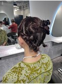 ブリーチハイライト髪質改善ダブルカラーレイヤーカット/新宿駅