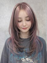 サニー 渋谷(SUNNY)&nbsp;ピンクベージュ、デザインカラー、カチューシャカラー