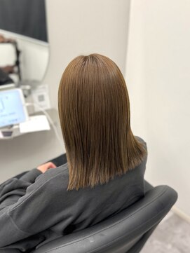 アイスプロドバイブルーム 木更津店(ice prod by bloom) 着物ヘア/ダークアッシュ/ミディアムレイヤーカット/木更津