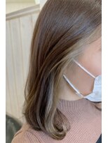 ネオリーブシェリエ 浅草店(Neolive cherie) ナチュラルブラウン/インナーカラー/アッシュベージュ