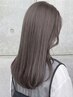 【カット+透明感カラー】色落ちまで綺麗が続く、スペシャルカラー