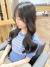 《前髪のお悩みを一気に解消♪》カット+前髪縮毛+オージュア2STEP TR