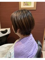 カットスタジオ ビークラブ(Cut studio B_CLUB)&nbsp;ショートボブ