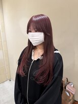 エルミタージュ(HERMITAGE)&nbsp;ピンクカラー×レイヤーカット