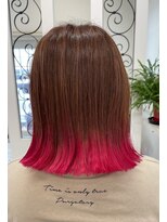 サロンドノア(Salon de NoA)&nbsp;ミディアムヘア×エンドカラー
