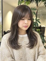 フィルムス 銀座(FILMS)&nbsp;くびれレイヤー/オリーブベージュ/顔周り/シースルー/銀座