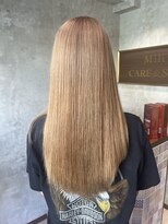 ミリ 府中(Mili) カット×ブリーチ×ミルクティーベージュ
