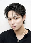 前髪の立ち上げを簡単にしたい方◎スポットパーマ ケアパーマ