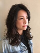 ロンド 銀座(Lond)&nbsp;銀座の外ハネスタイル　担当川瀬賢翁