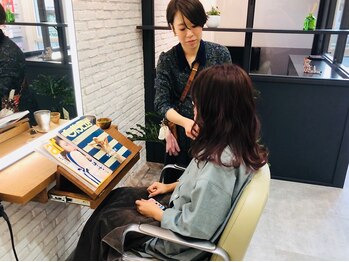 ブーティーク ヘアー(BOUTIQUE HAIR)の写真/歴10年以上のスタイリストが1対1で対応＊カウンセリングを重視し貴方に合ったスタイルに◎カット技術は必見