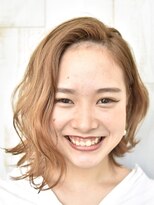 ヘアーリゾートテラス(hair resort terrasse)&nbsp;大人かわいい小顔ミニマムボブワンレン3Dカラーブルージュ神戸
