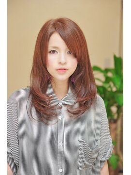 アイル ヘアー(Aile Hair) 【Aile Hair】ナチュラル×艶 セミロング