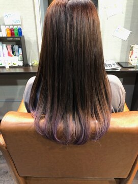 ヘアーアンドスパ トリコ(Hair&Spa torico) バイオレットグラデーションカラー