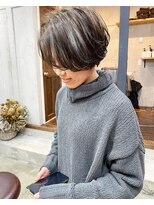 ブーフ(bufr)&nbsp;【bufr】ハイライトショートボブ(大名/今泉)