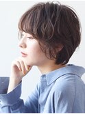 [K-two青山]ふんわりパーマでゆるふわショート[表参道]