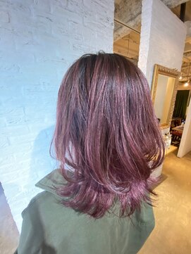 アーツ 町田(arts) 【arts町田】ピンクカラー/バレイヤージュ/ハイライト