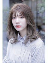 アルマヘア(Alma hair)&nbsp;フェイスレイヤー×ナチュラルベージュ